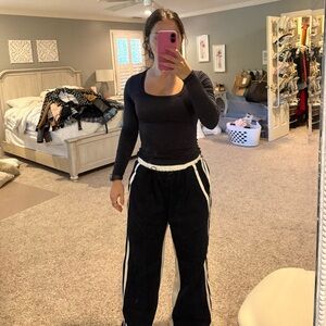 Daily Practice Side-Stripe Track Pants
